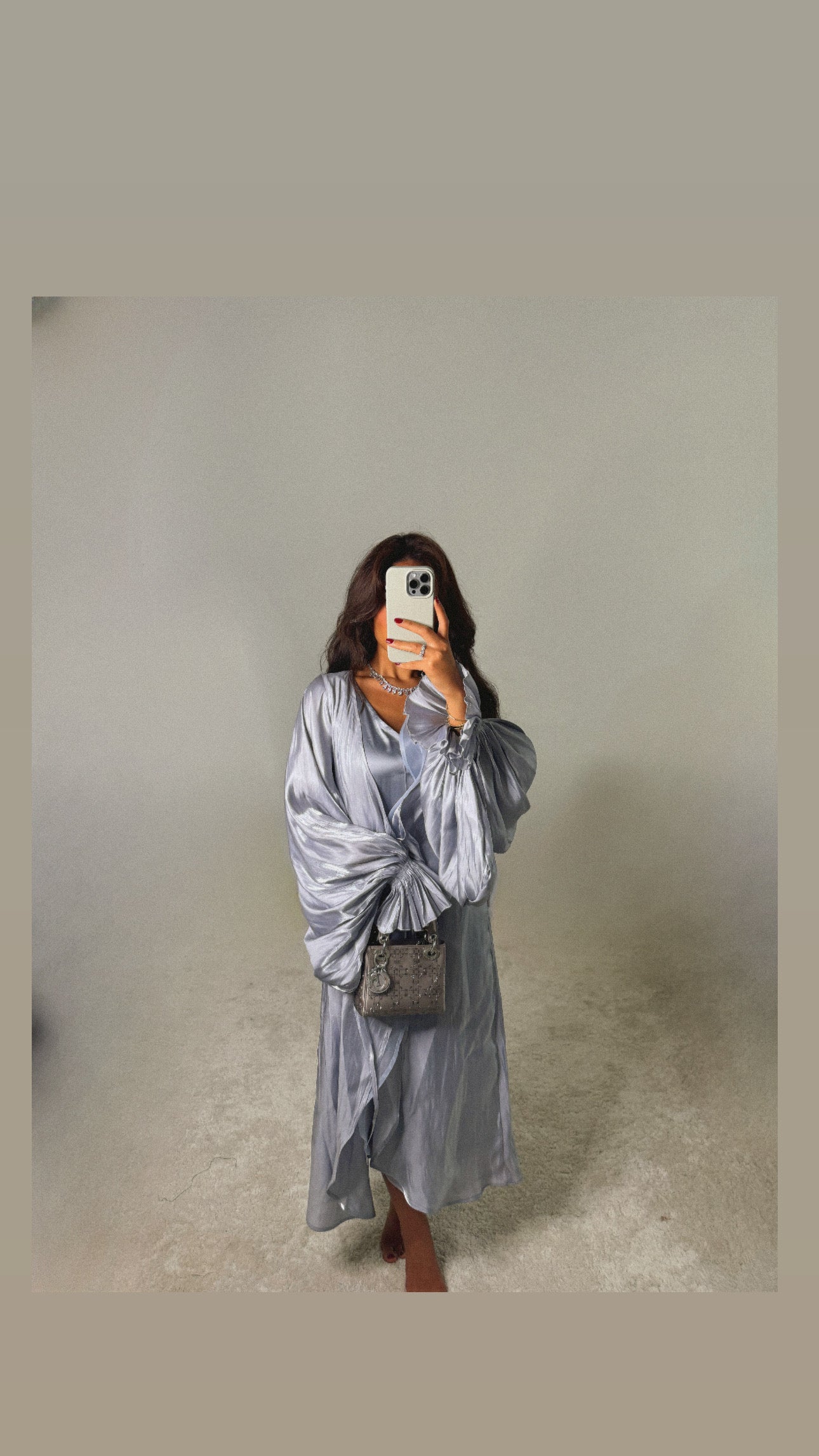 Petal Wrapp dress/ Abaya Set