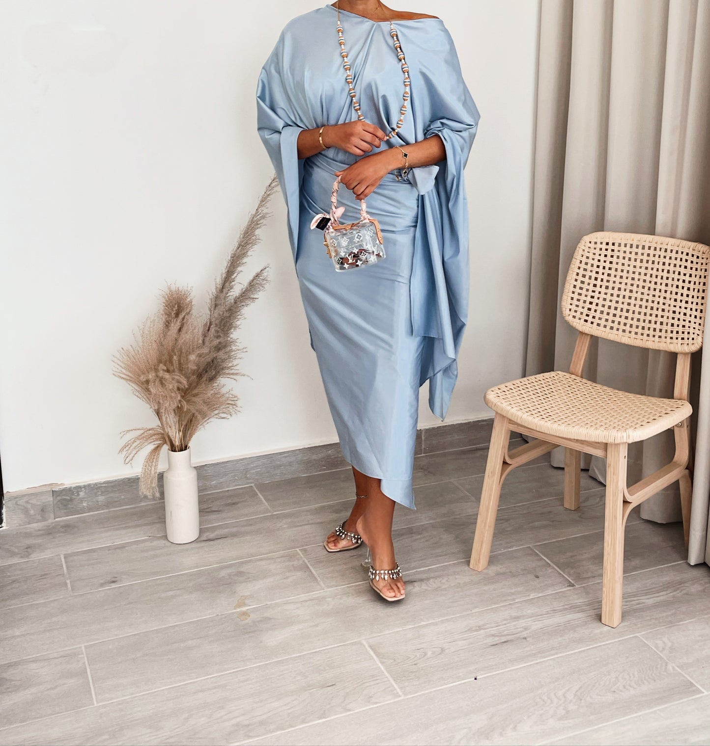 Sky Blue - Silk Set of 3